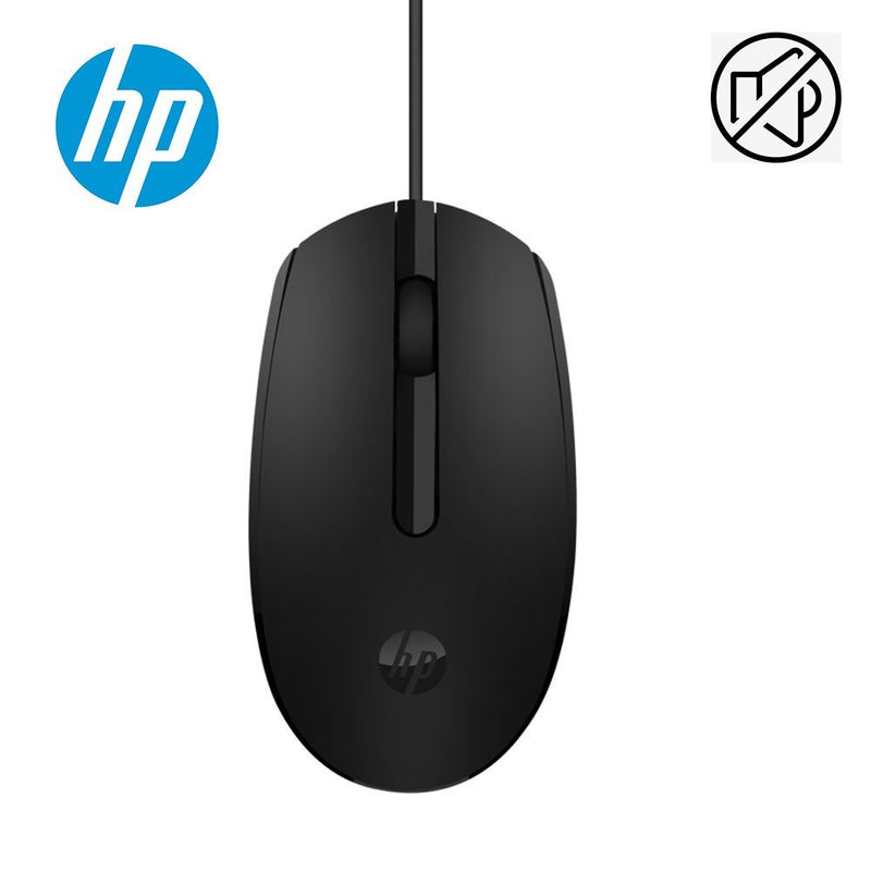 HP M10 Wired USB Mouse with 3 Buttons High Definition 1000DPI Optical Tracking and Ambidextrous Design