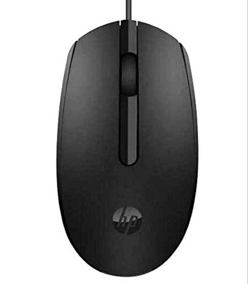 HP M10 Wired USB Mouse with 3 Buttons High Definition 1000DPI Optical Tracking and Ambidextrous Design