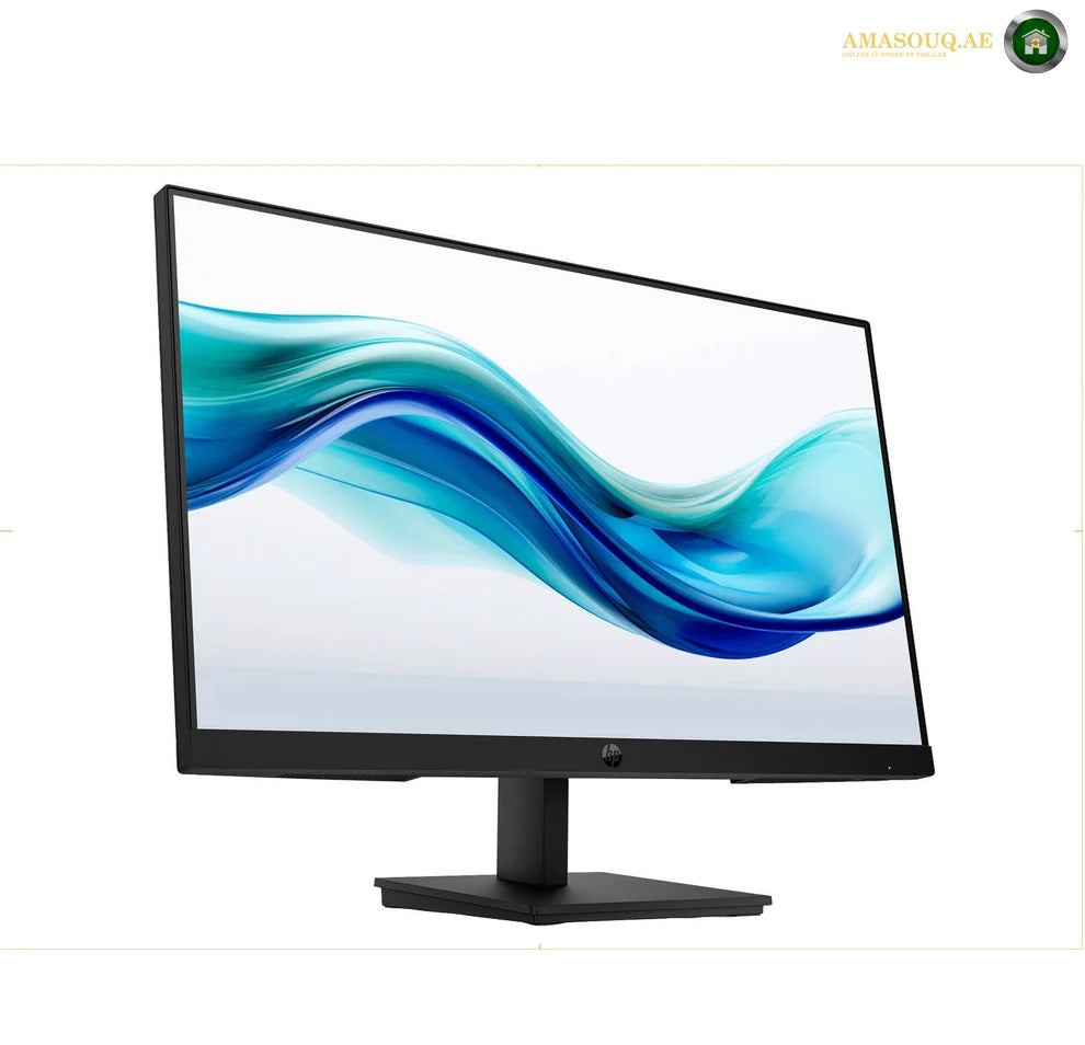 شاشة HP Series 3 Pro 324pf ‏23.8 بوصة بدقة FHD ولوحة IPS، 1920×1080، 100Hz، 5ms، 250 شمعة، 72% NTSC، HDMI 1.4، DisplayPort 1.2، VGA، HP Eye Ease