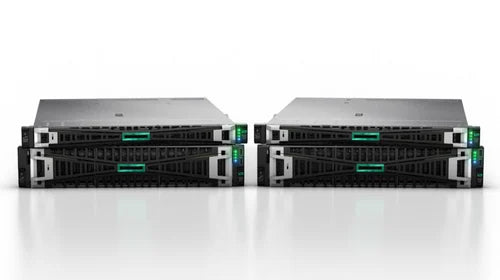 HPE DL380 Gen11 Server, 2× Xeon Gold 6530 32-Core, 64GB DDR5, 2×960GB SSD, 2×2.4TB SAS, 4×1G LAN, 2×1000W PSU, Rail Kit