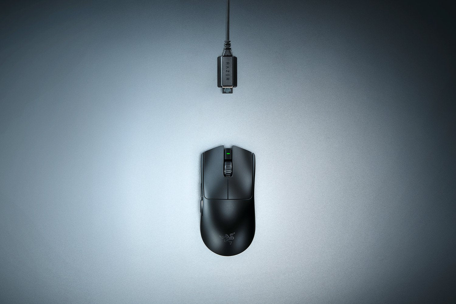 ماوس ألعاب لاسلكي فائق الخفة Razer Viper V3 Pro SE، مستشعر Focus Pro بدقة 35,000 DPI، وزن 54 جرام، تقنية HyperSpeed اللاسلكية، بطارية تدوم 95 ساعة، أسود