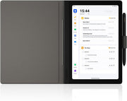 دفتر ملاحظات رقمي HUION Note E مع قلم مغناطيسي بدون بطارية، مفكرة بحجم 8.4 بوصة للاجتماعات، شاشة مضادة للوهج، جهاز لوحي للكتابة بسعة 6+128 جيجابايت مع غطاء فوليو للرسم/القراءة/الرسم التخطيطي/الدراسة