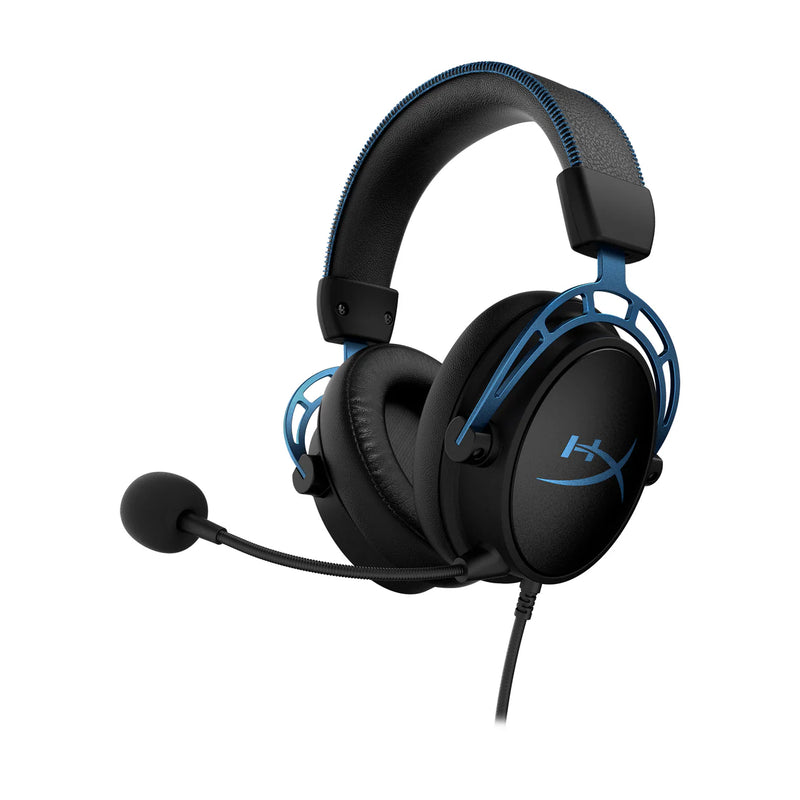 HyperX Cloud Alpha S Gaming Headset – 7.1 Surround Sound, Bass Sliders, Dual Chamber Drivers, Noise-Canceling Mic