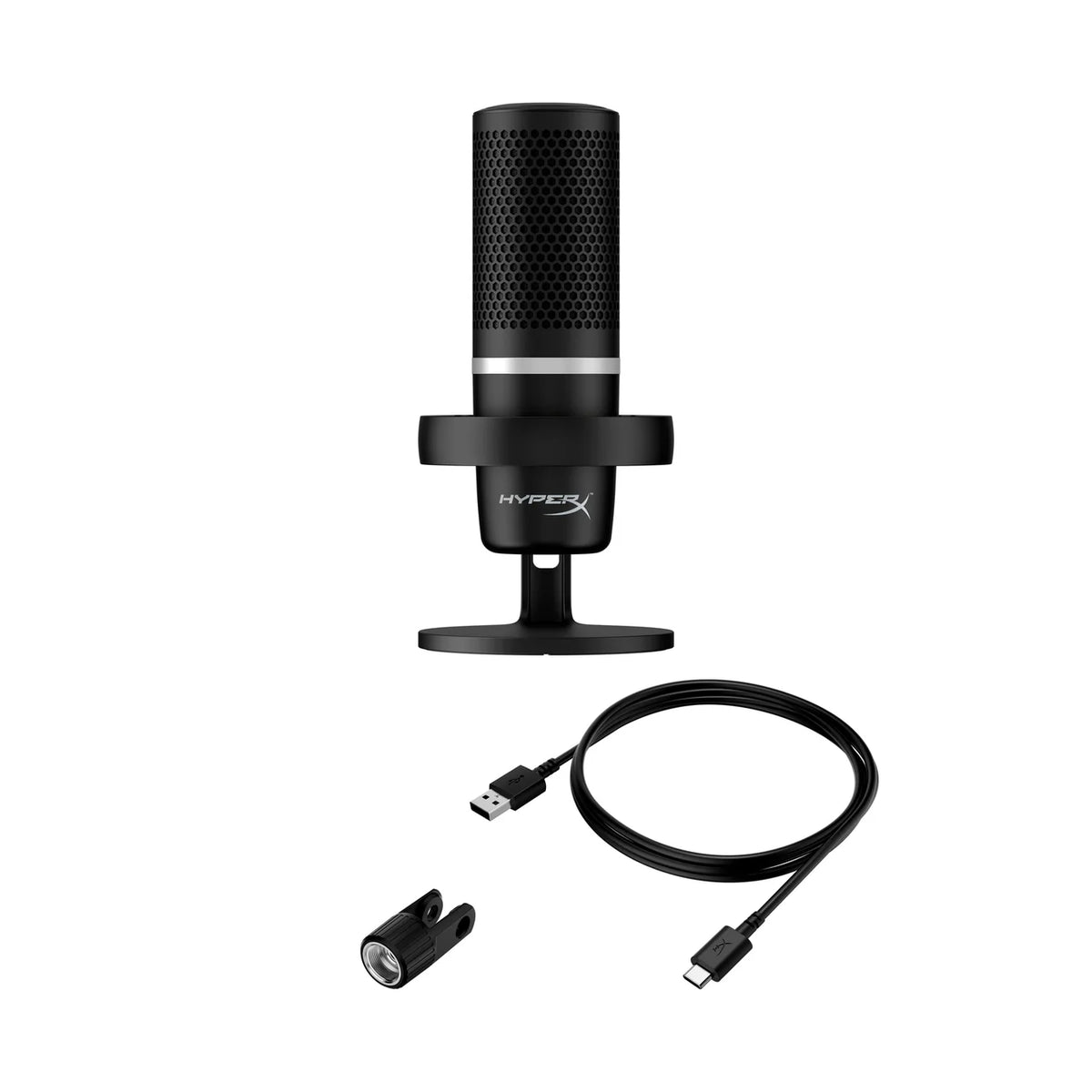 HyperX DuoCast - USB Microphone (Black) - RGB Lighting HyperX DuoCast - USB Microphone (Black) - RGB Lighting