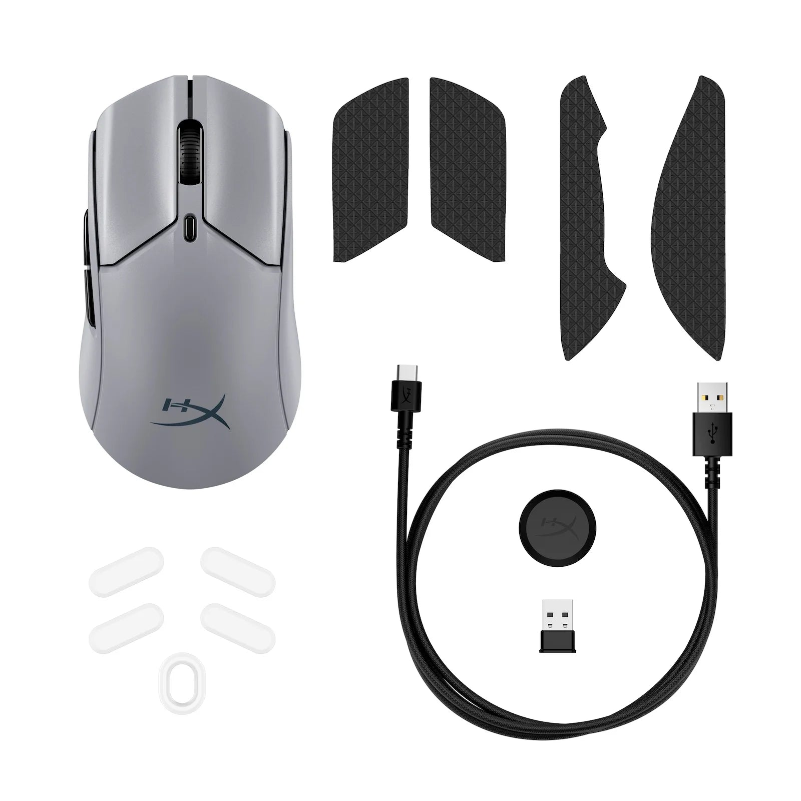 HyperX Pulsefire Haste 2 Pro 4K – Ultra-Light 61 g, Native 4 kHz Wireless, HyperX 26K Sensor (26 000 DPI), Up to 90-Hour Battery