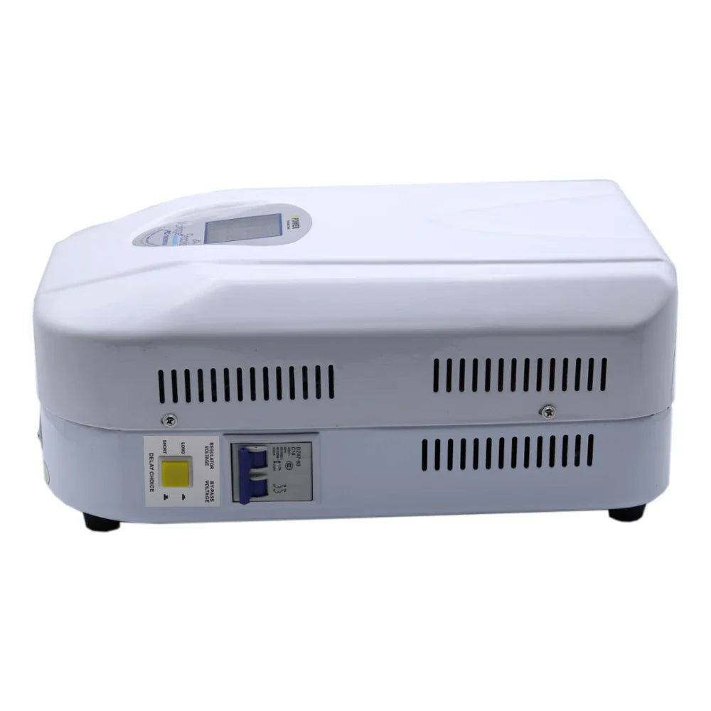 مثبت جهد iPower AVR 15KVA نطاق الإدخال 90 فولت-270 فولت | خرج مستقر 220 فولت | سعة 15 أمبير | حماية من الارتفاع والانخفاض في الجهد