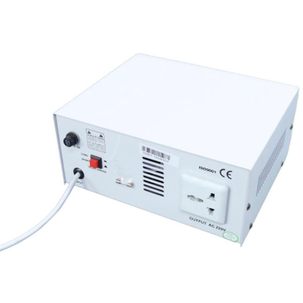 iPower TZN Series AVR Voltage Stabilizer, 1KVA & 2KVA Models, 5-Relay Automatic Voltage Regulator, 105V-270V Input
