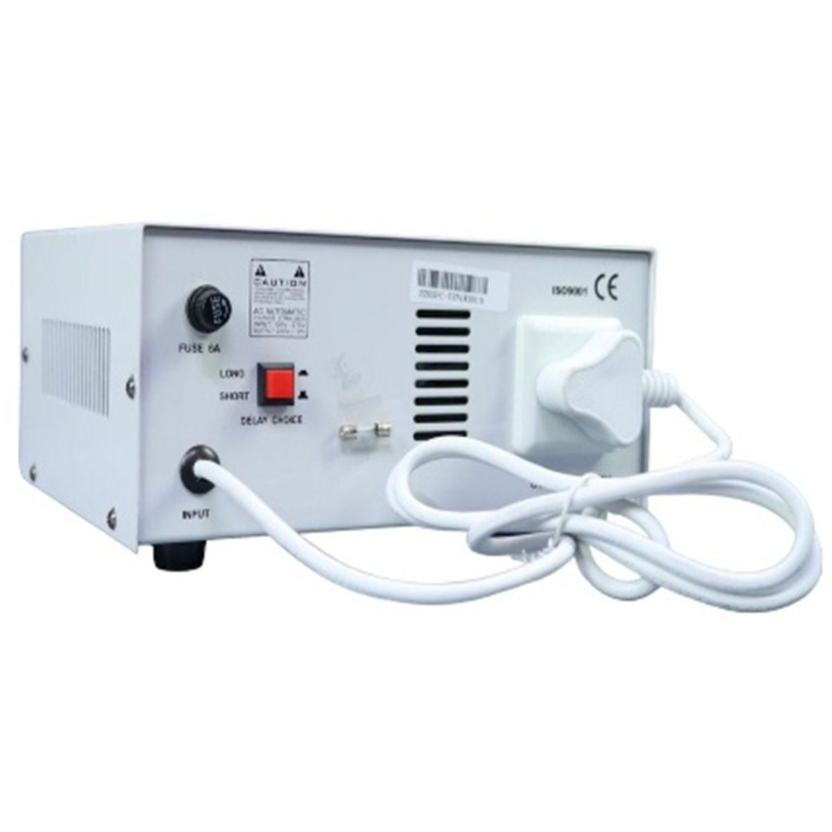 iPower TZN Series AVR Voltage Stabilizer, 1KVA & 2KVA Models, 5-Relay Automatic Voltage Regulator, 105V-270V Input