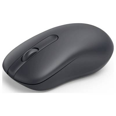 ماوس هاما WM-100 البصري اللاسلكي - دقة 1200 نقطة في البوصة - نقرة صامتة - 3 أزرار - مستقبل نانو USB بتردد 2.4 جيجاهرتز - مناسب لليد اليمنى واليسرى - أسود