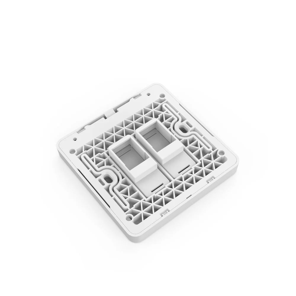 UNITEK Dual RJ45 Ethernet Wall Plate