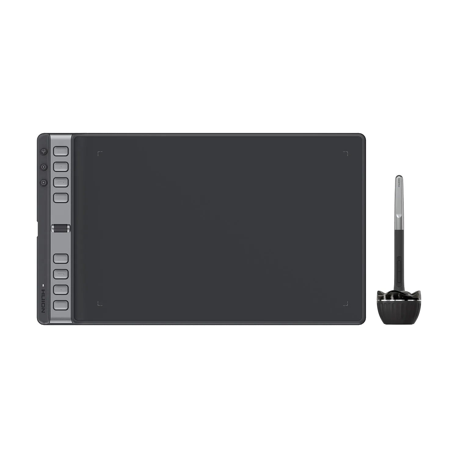HUION 2023 New Inspiroy 2 L H1061P Graphics Tablet with 3 Group Keys + Scroller and Battery-Free Pen PW110, 10.5 x 6.56 inches Pen Tablet for Mac, Windows, Chrome OS, Harmony OS, Linux & Android