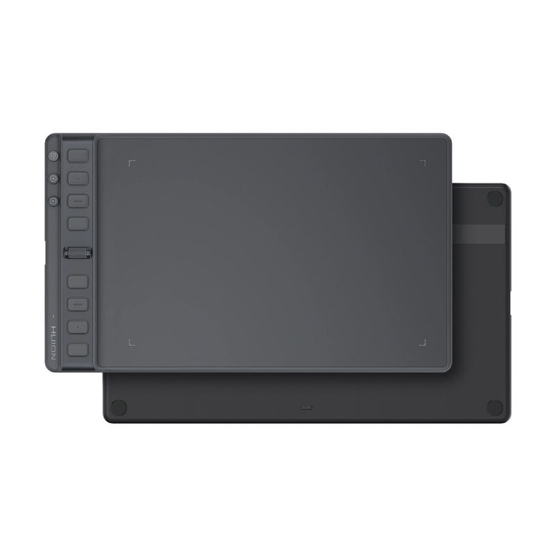 HUION Drawing Tablets Inspiroy 2 M H951P with Scroll Wheel 8 Customized Keys Battery-Free Stylus,Works with Mac, PC & Moible, 9 * 5 inch