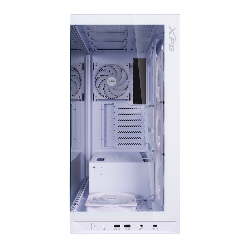 XPG INVADER X BTF Mid-Tower Case (White)