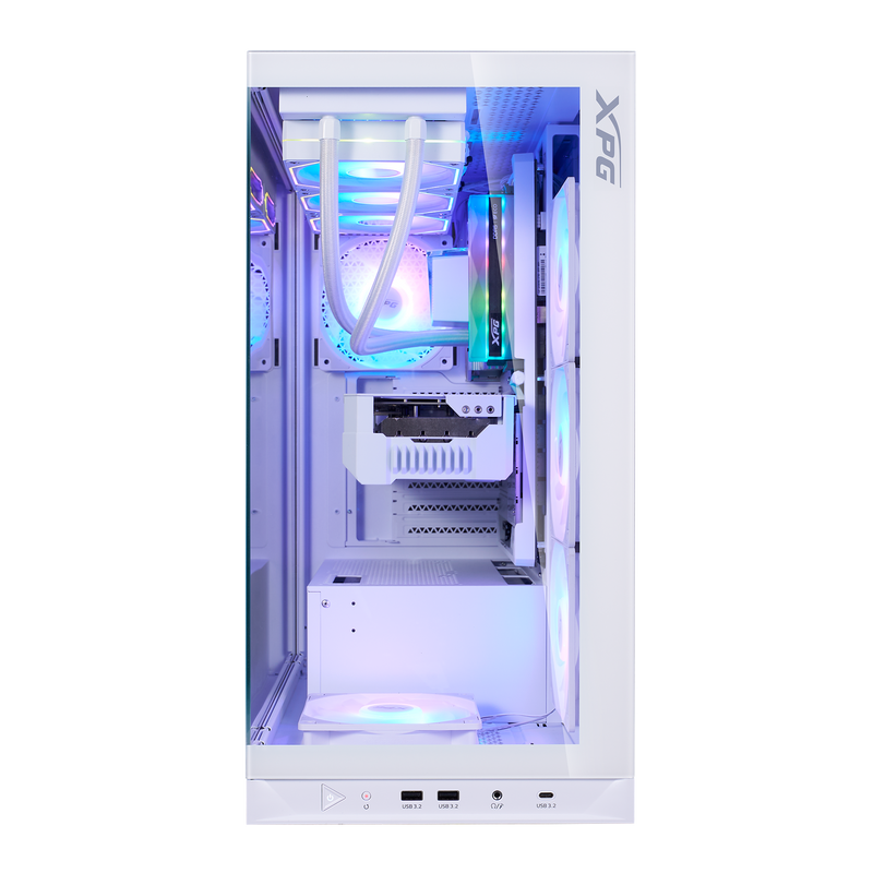 XPG INVADER X BTF Mid-Tower Case (White)