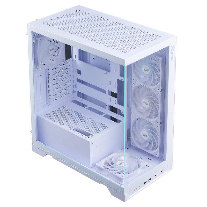 XPG INVADER X BTF Mid-Tower Case (White)