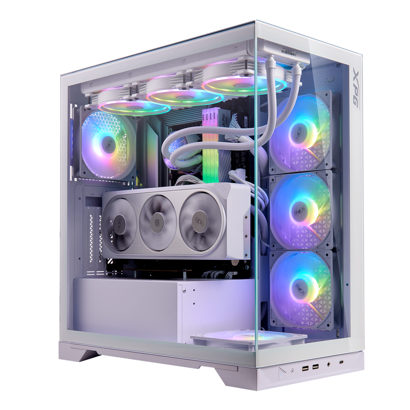 XPG INVADER X Mid-Tower Case (White)