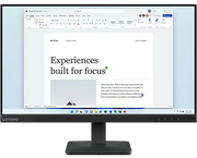 Lenovo L24-4e 23.8″ FHD 100Hz IPS Monitor — Full HD (1920×1080), 99% sRGB, 1300:1 Contrast, HDMI & VGA, Ultra-Slim Borderless Design