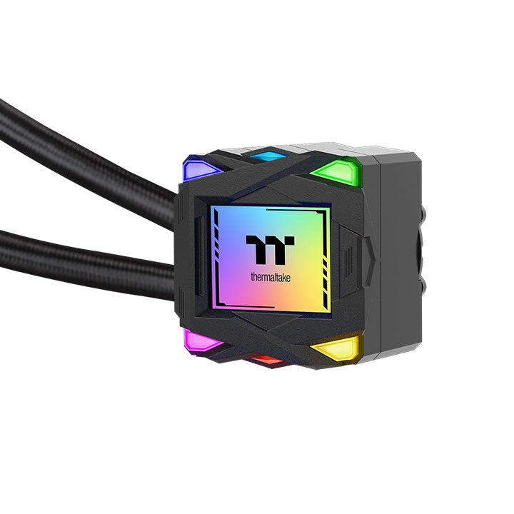Thermaltake LA360 ARGB Sync 360 mm AIO Liquid Cooler – Gaming-Style RGB Water Block, 3× 120 mm ARGB Fans (79.3 CFM), Slim Radiator, Daisy-Chain ARGB