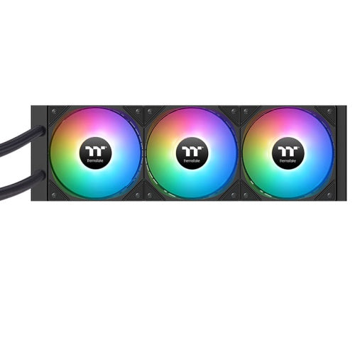 Thermaltake LA360 ARGB Sync 360 mm AIO Liquid Cooler – Gaming-Style RGB Water Block, 3× 120 mm ARGB Fans (79.3 CFM), Slim Radiator, Daisy-Chain ARGB