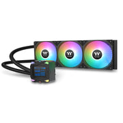 Thermaltake LA360-S ARGB Sync 360 mm AIO Liquid Cooler – 2.4″ Segment LCD, Gaming Water Block, 3× 120 mm ARGB Fans, Daisy-Chain Design