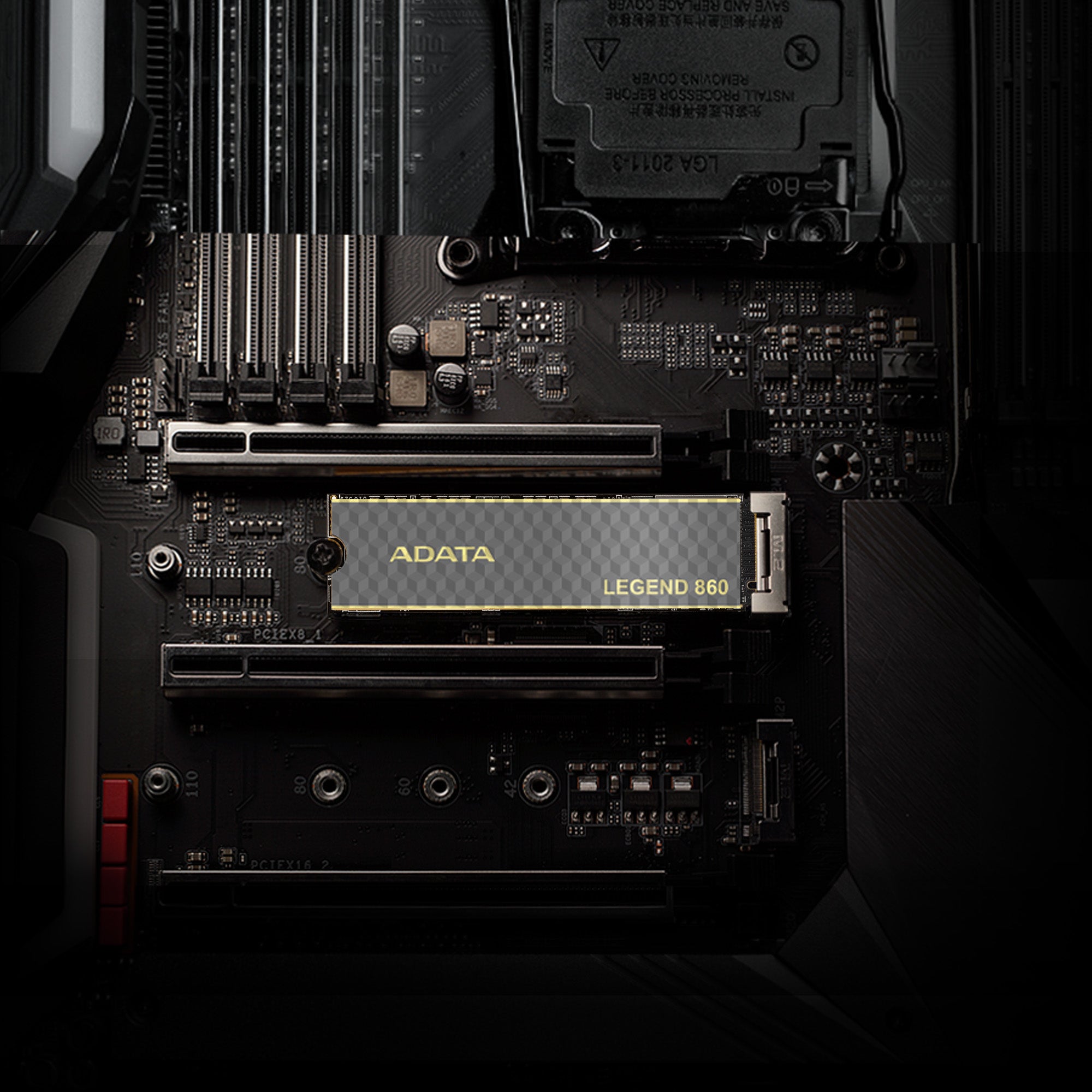 ADATA LEGEND 860 PCIe Gen4 x4 M.2 2280 Solid State Drive 2000GB