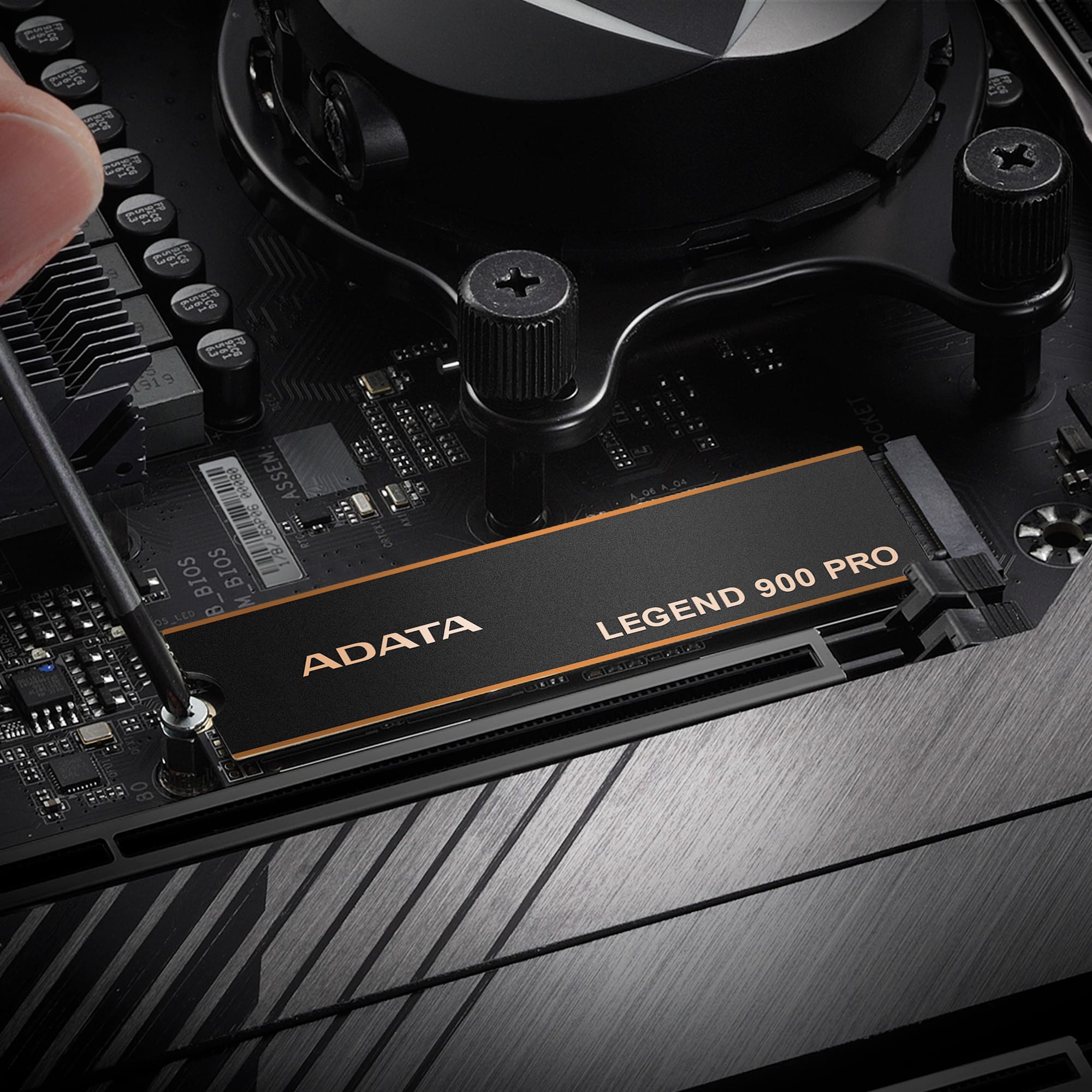 ADATA Legend 900 Pro 2 TB PCIe Gen4 x4 M.2 NVMe SSD – Up to 7,400 MB/s Read, 6,500 MB/s Write, NVMe 1.4, LDPC ECC, HMB, 1200 TBW, 5‑Year Warranty