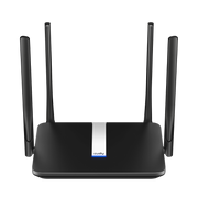 جهاز توجيه Cudy LT500 2.0 AC1200 4G LTE Cat 4 مع شبكة Wi-Fi 5 ثنائية النطاق، و4 منافذ LAN/WAN، ودعم VPN وCudy Mesh