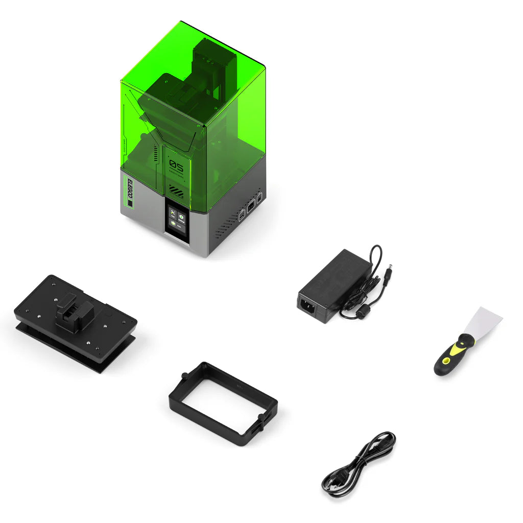 Elegoo Mars 5 4K Resin 3D Printer — 6.6" Mono LCD, Auto Leveling, 35µm XY Resolution, Smart Sensors, Fast & High-Detail MSLA Printing