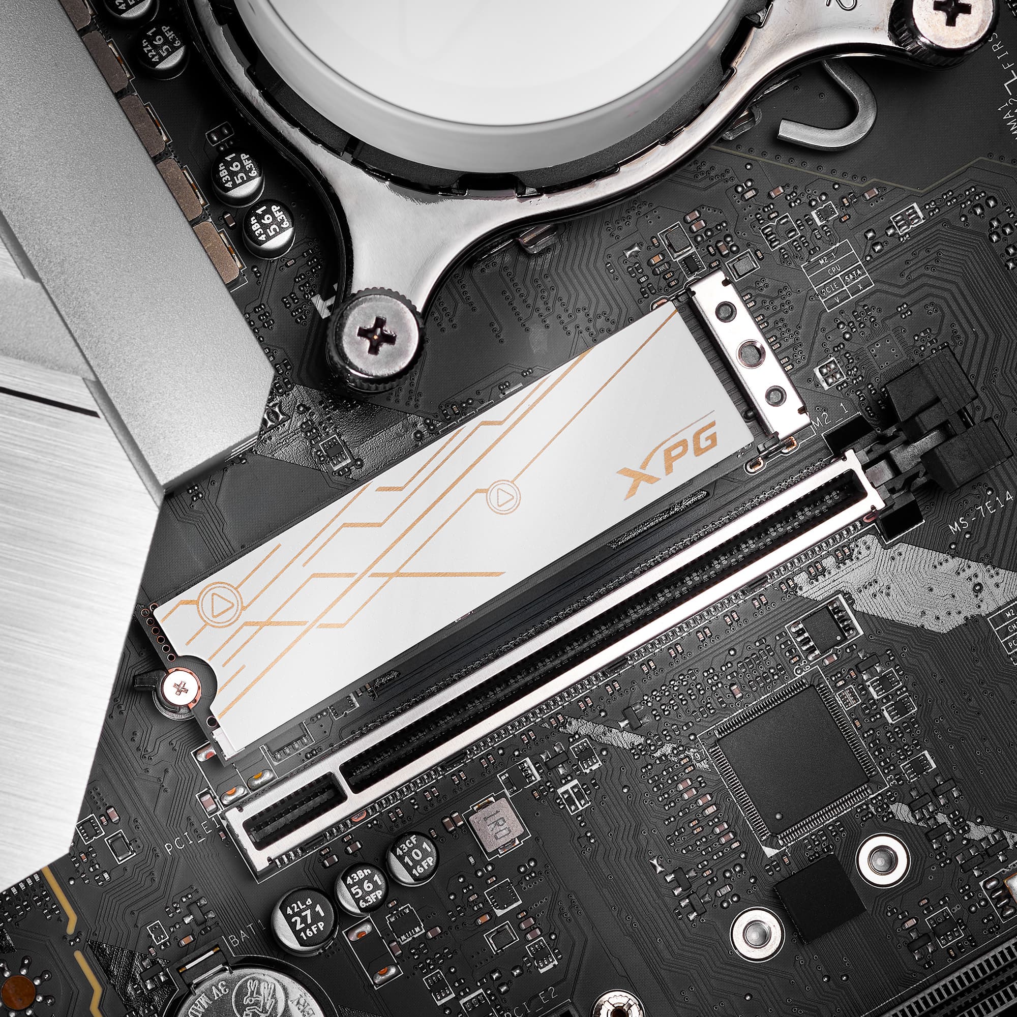 قرص الحالة الصلبة XPG MARS 980 BLADE 1TB Gen5 x4 NVMe - حتى 14,000/13,000 ميجابايت/ثانية، ذاكرة تخزين مؤقتة DRAM، ذاكرة NAND ثلاثية الأبعاد 232 طبقة، M.2 2280، NVMe 2.0