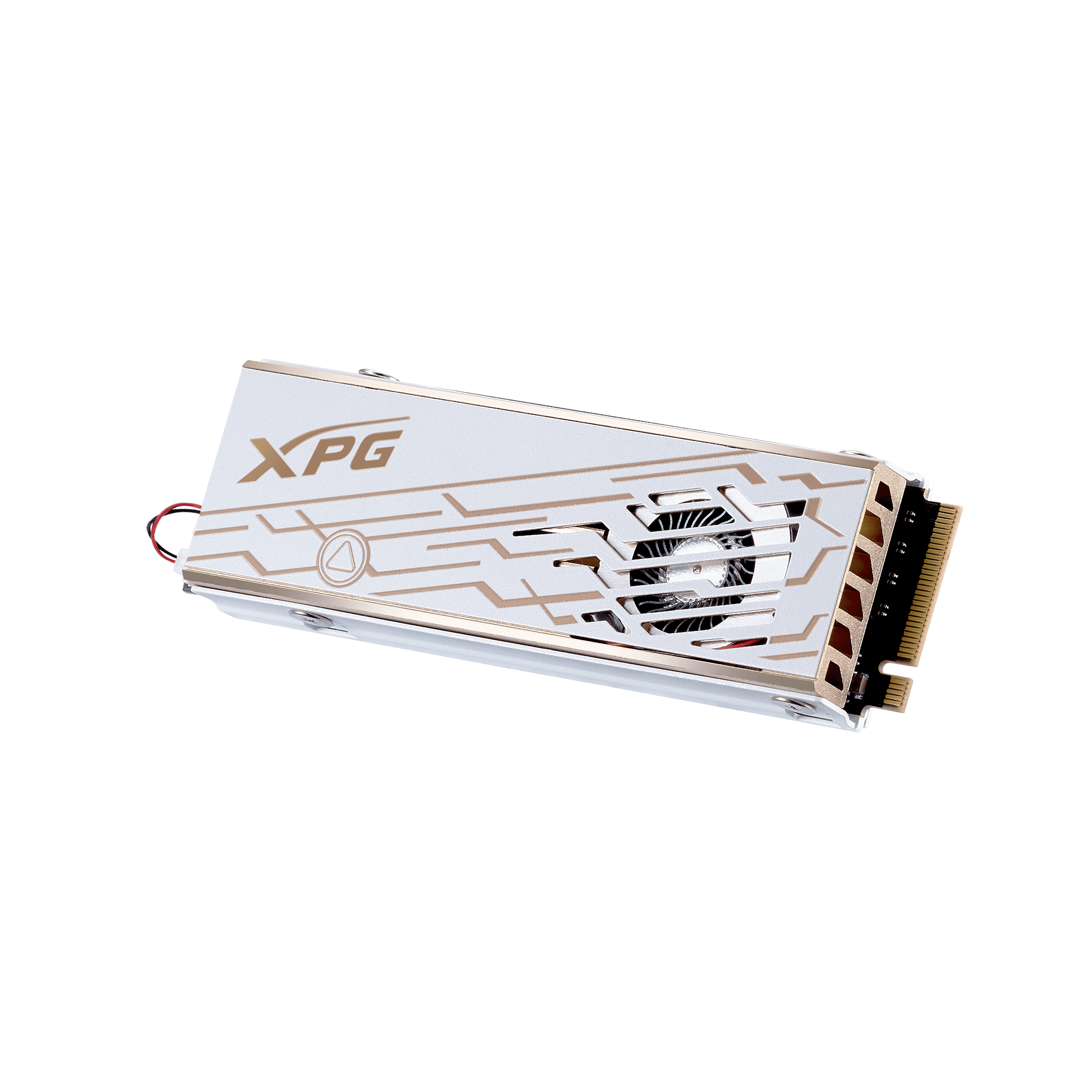 قرص الحالة الصلبة XPG MARS 980 PRO سعة 2 تيرابايت PCIe 5.0 x4 M.2 2280 - NVMe 2.0، بسرعة 14,000/13,000 ميجابايت/ثانية، تبريد نشط بالمروحة، حتى 2 مليون عملية إدخال وإخراج في الثانية