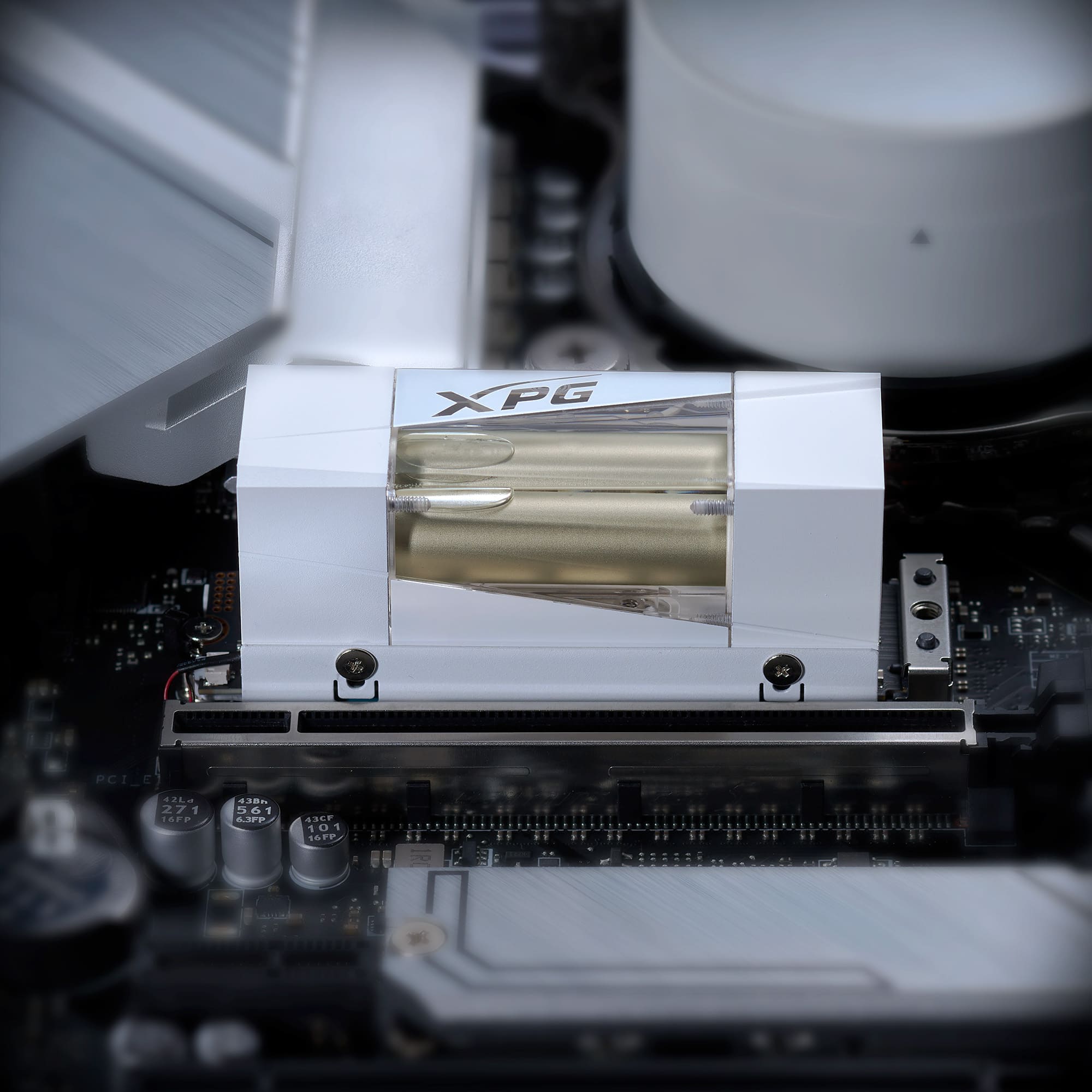 XPG MARS 980 STORM PCIe Gen5 x4 M.2 2280 SSD – 2TB -  14,000/13,000 MB/s, Liquid+Fan Dual Cooling, LDPC ECC, 5‑Year Warranty