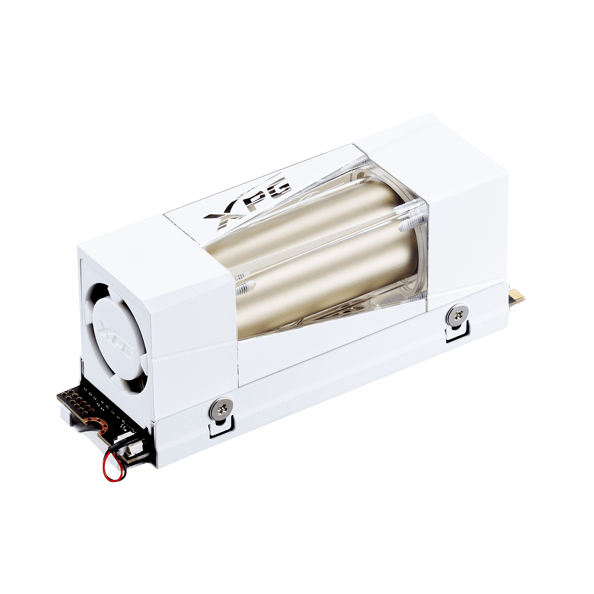 قرص الحالة الصلبة XPG MARS 980 STORM سعة 1 تيرابايت من الجيل الخامس PCIe M.2 - سرعة قراءة تصل إلى 14000 ميجابايت/ثانية، تبريد هجين بمروحة سائلة، ذاكرة تخزين مؤقتة DRAM، ذاكرة NAND ثلاثية الأبعاد مكونة من 232 طبقة