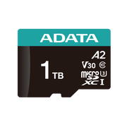 بطاقة ذاكرة ADATA Premier Pro SD 6.0 مع محول - 1 تيرابايت - microSDXC UHS-I