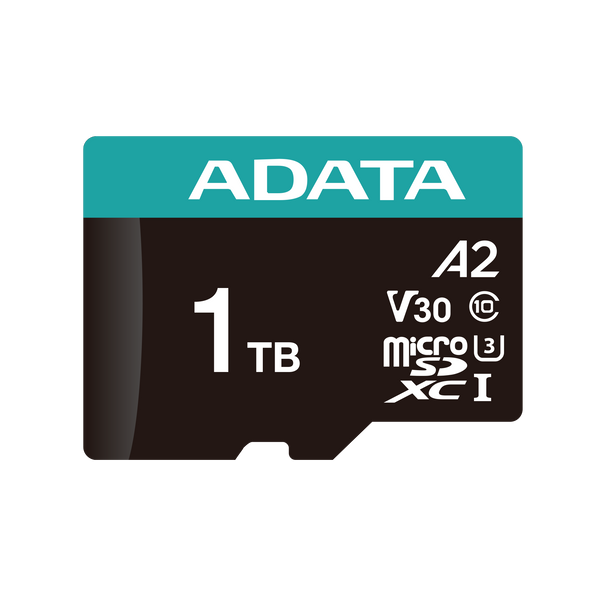 بطاقة ذاكرة ADATA Premier Pro SD 6.0 مع محول - 1 تيرابايت - microSDXC UHS-I