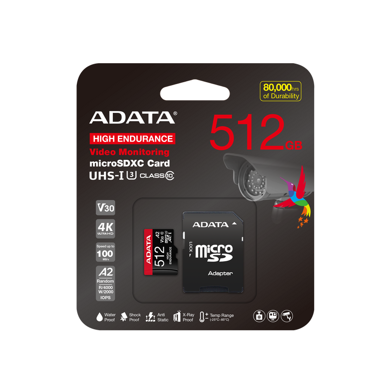 ADATA Memory Card SD 6.0 with Adapter - microSDXC/SDHC UHS-I