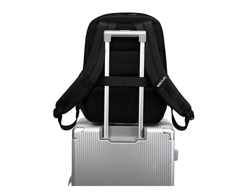 BESTLIFE Neoton 3.0 Travelsafe Backpack – 15.6″ Laptop, Anti-Theft Design, USB Charging, Water-Resistant, Ergonomic Comfort