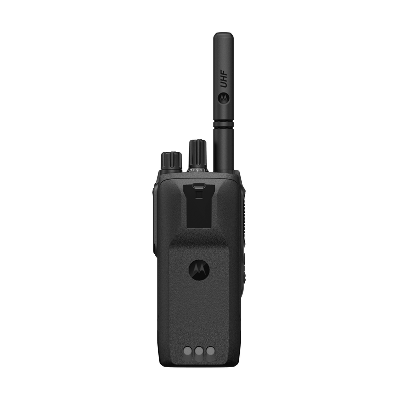 MOTOROLA MOTOTRBO R2 Digital Two-Way Radio, VHF, 64 Channels, IP55, SINC+ Noise Cancellation, Up to 26.5h Battery