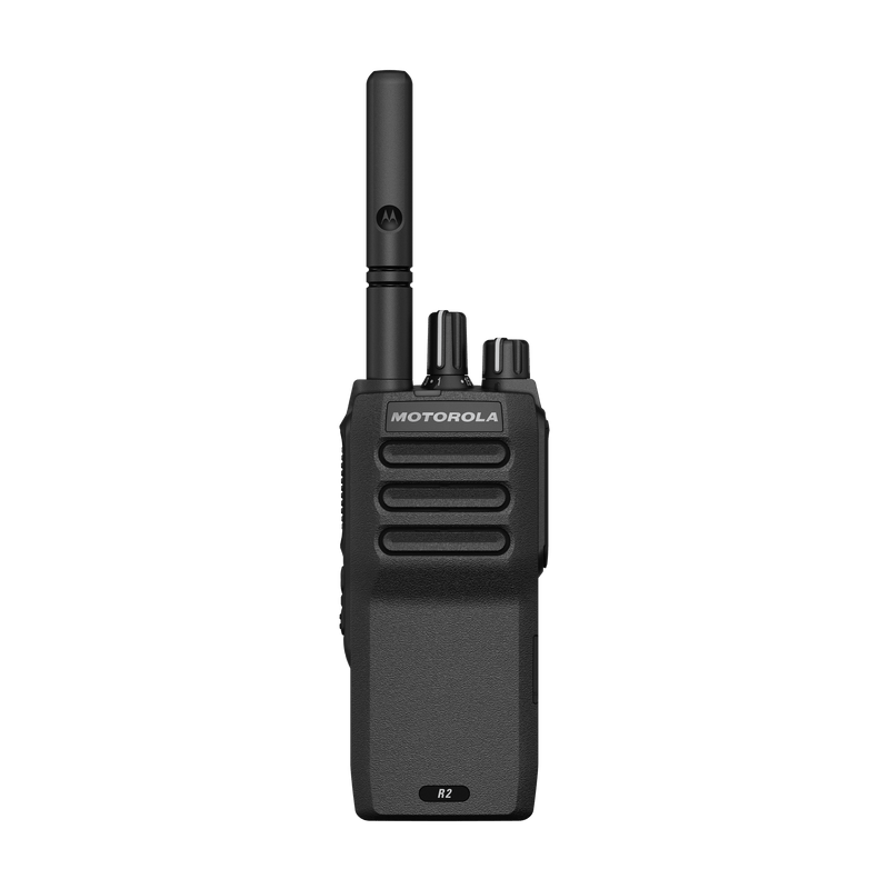 MOTOROLA MOTOTRBO R2 Digital Two-Way Radio, VHF, 64 Channels, IP55, SINC+ Noise Cancellation, Up to 26.5h Battery