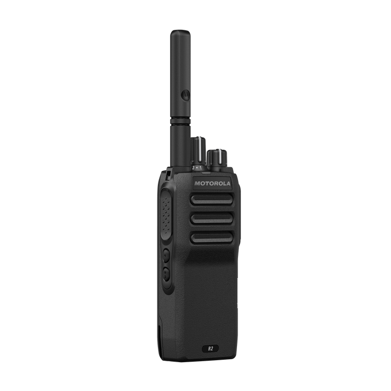 MOTOROLA MOTOTRBO R2 Digital Two-Way Radio, VHF, 64 Channels, IP55, SINC+ Noise Cancellation, Up to 26.5h Battery