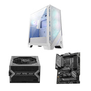 MSI MAG FORGE 320R AIRFLOW PC Case – Mid Tower + Power Supply, Motherboard Bundle