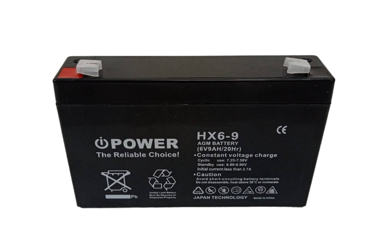iPower AGM 12V Battery - 6A