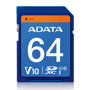 بطاقة ذاكرة ADATA Premier SDA 3.0 - 64 جيجا بايت - SDXC UHS-I