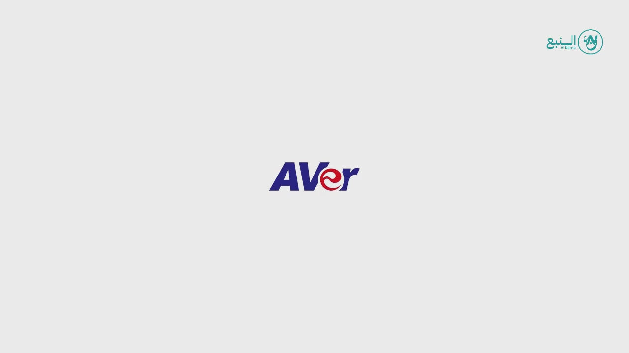 Load video: AVer DL10 AI Auto Tracking Distance Learning Camera with 3X Optical Zoom, USB/IP Output, Built-in Mics, Gesture Control