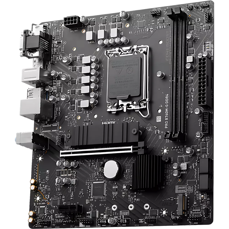 MSI PRO B760M-G DDR4 LGA 1700 Motherboard