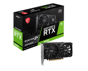 MSI GeForce RTX 3050 VENTUS 2X E 6G OC Graphics Card – NVIDIA RTX 3050, 6GB GDDR6, PCIe 4.0 x8, Dual Fan Cooling, HDMI 2.1, DisplayPort, 4K Support, Ampere Architecture
