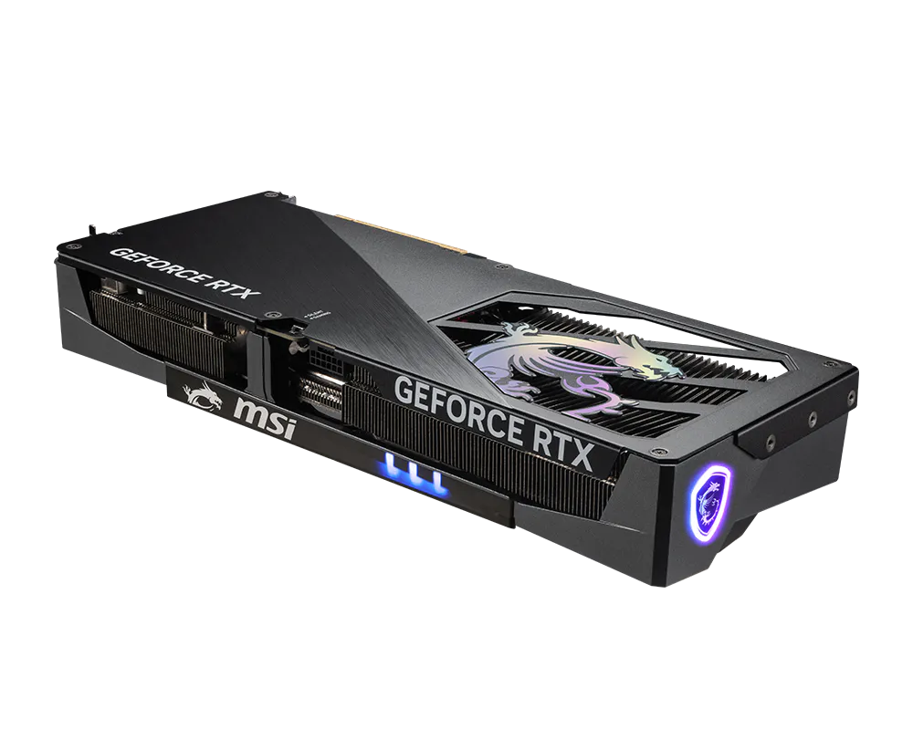 MSI GeForce RTX 5080 16G GAMING TRIO OC Graphics Card , 16GB GDDR7 , 256-bit , 10752 CUDA Cores , 2700MHz Boost , PCIe 5.0 , 3× DisplayPort 2.1b + HDMI 2.1b , 8K Support
