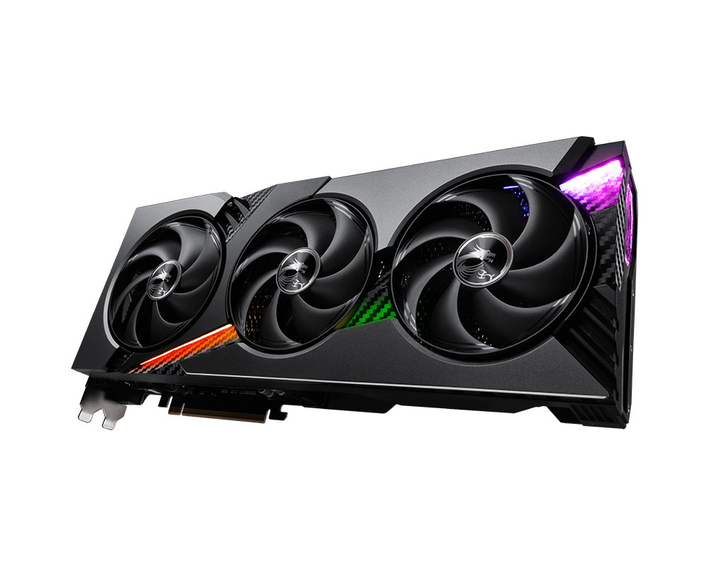 بطاقة رسومات MSI GeForce RTX 5070 VANGUARD SOC بسعة 12 جيجابايت - ذاكرة GDDR7 سعة 12 جيجابايت، PCIe 5.0، سرعة معالجة 28 جيجابايت في الثانية، 6144 نواة، سرعة معالجة 2655 ميجاهرتز، DLSS 4، منفذ DisplayPort 2.1b، منفذ HDMI 2.1b