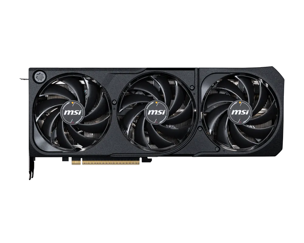 MSI GeForce RTX 5070 12G SHADOW 3X OC Graphics Card | 12GB GDDR7, Triple Fan Cooling, PCIe Gen 5, Ray Tracing, DLSS, HDMI 2.1 & DisplayPort 2.1