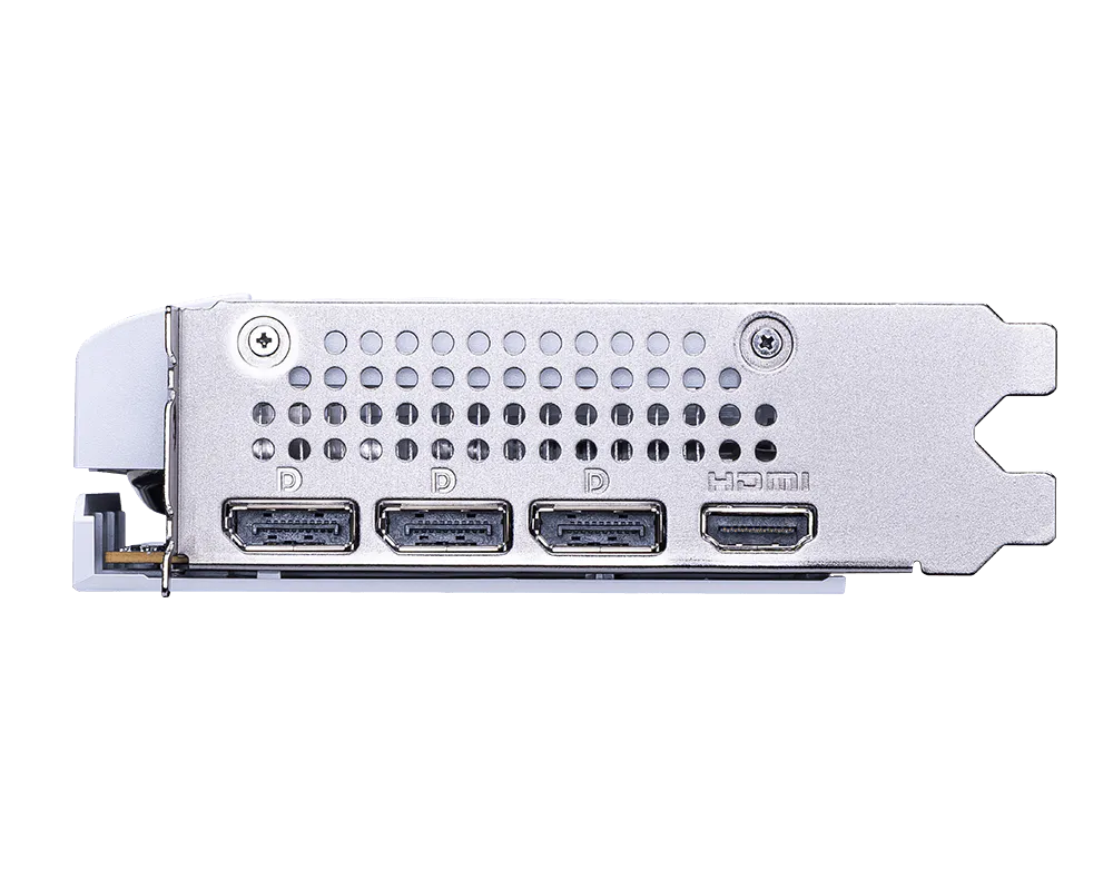 MSI GeForce RTX 5060 8GB VENTUS 2X WHITE Graphics Card, GDDR7, 28Gbps, 128-bit, Dual Fan Cooling, PCIe 5.0, HDMI 2.1b, DisplayPort 2.1, DLSS 4, Ray Tracing, White Edition