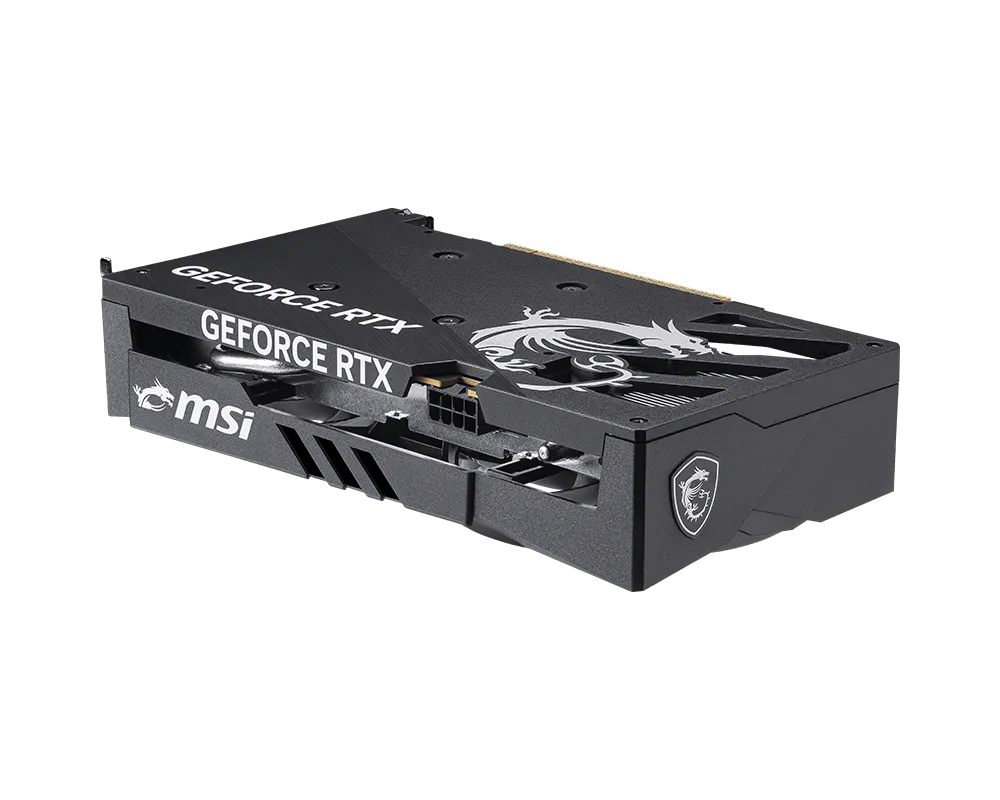 بطاقة رسومات MSI GeForce RTX 5050 8G GAMING OC – ذاكرة GDDR6 بسعة 8GB، تردد تعزيز 2632MHz، ثلاثة منافذ DisplayPort، HDMI 2.1b